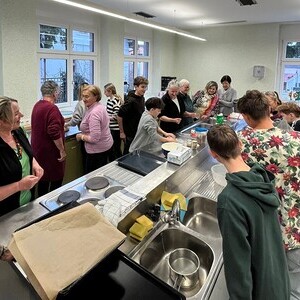 Brotbacken mit Comunity Nurse