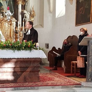 Ökumenischer Gottesdienst mit Pfarrer Johannes Erlbruch und Prof. Helmut Schlacher